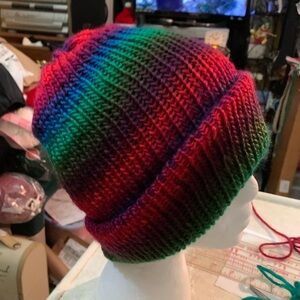 New Handmade Colorful Knitted Beanie